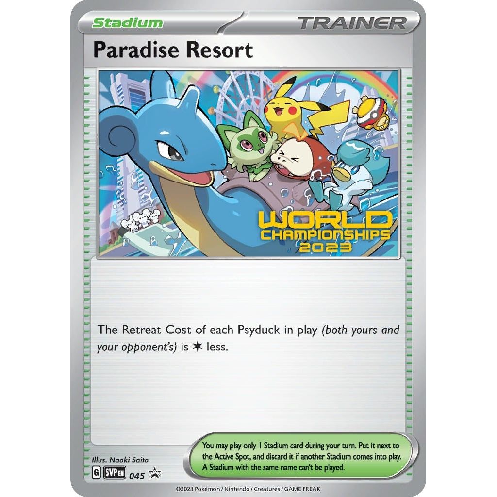 Image for Paradise Resort - 045 (World Championships 2023) (045) (SVP) - Pokemon