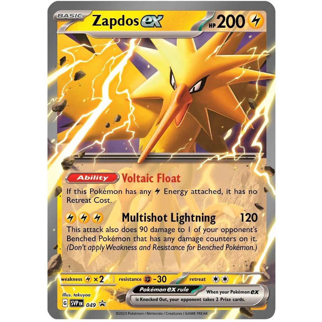 Image for Zapdos ex - 049 (049) (SVP) - Pokemon