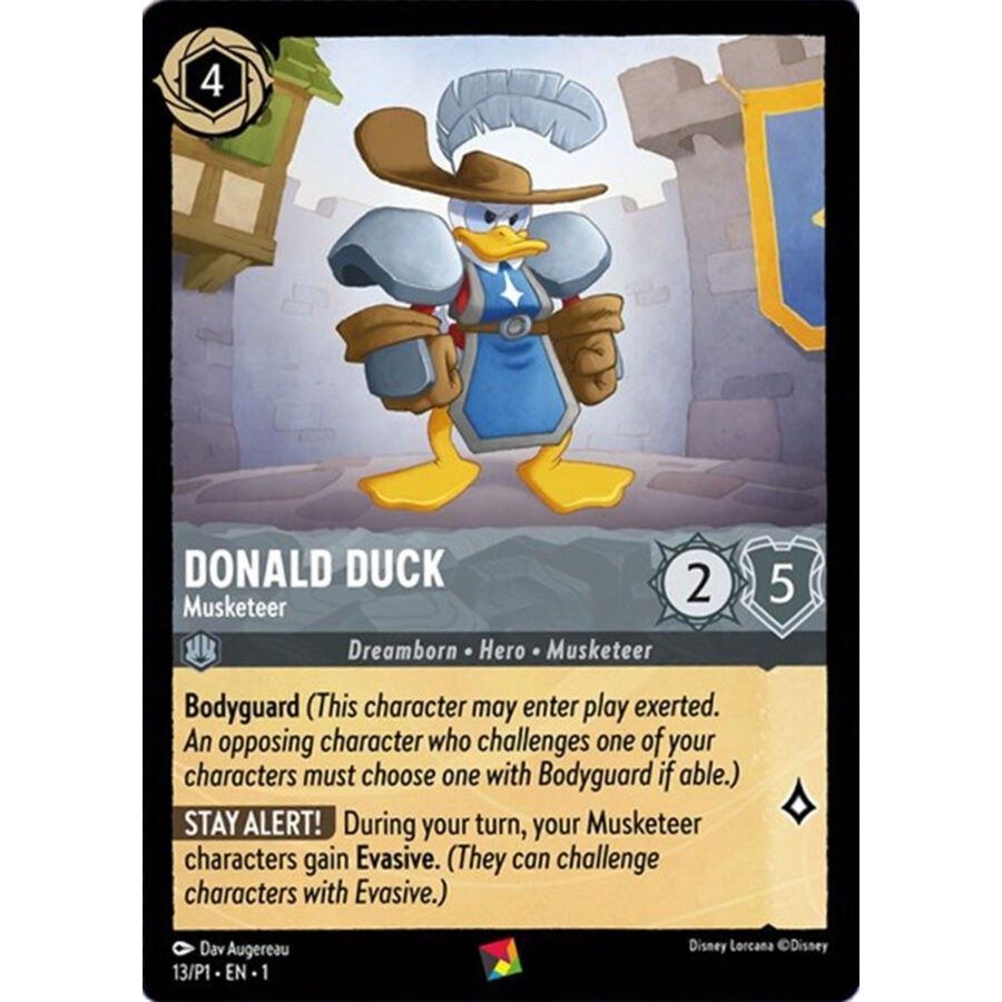 Image for Donald Duck - Musketeer (13) (DLPC) - Disney Lorcana