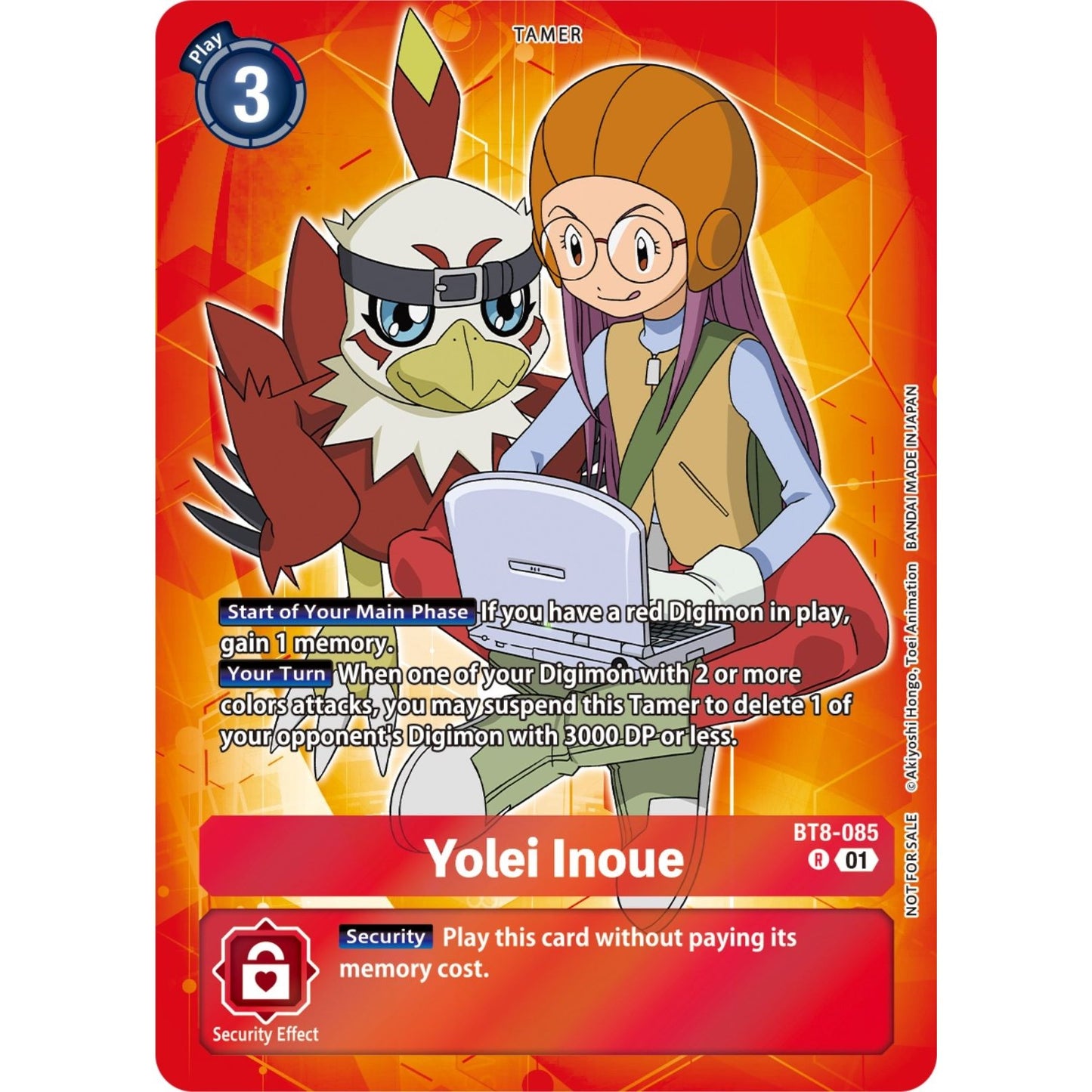 Image for Yolei Inoue (Tamer Party Pack -The Beginning-) (BT8-085 R) (BT08) - Digimon Card Game