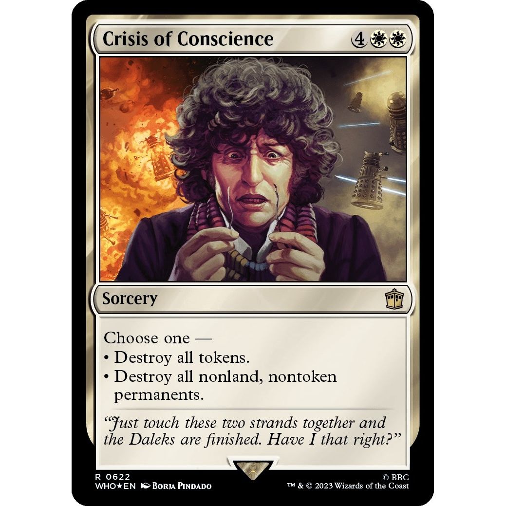 Image for Crisis of Conscience (Surge Foil) (622) (WHO) - Magic: The Gathering