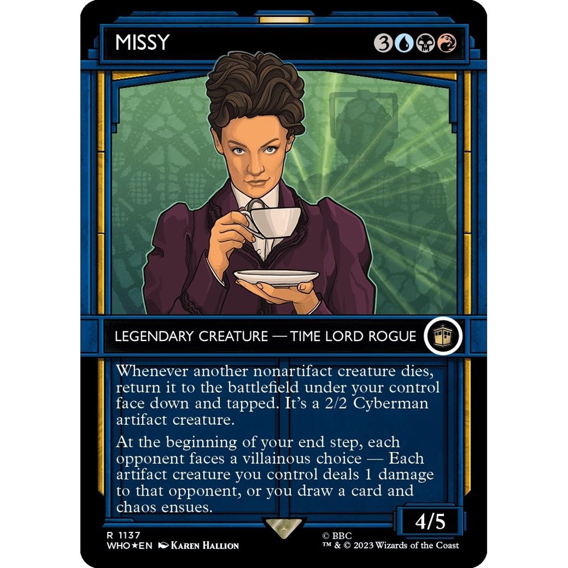Image for Missy (Showcase) (Surge Foil) (1137) (WHO) - Magic: The Gathering