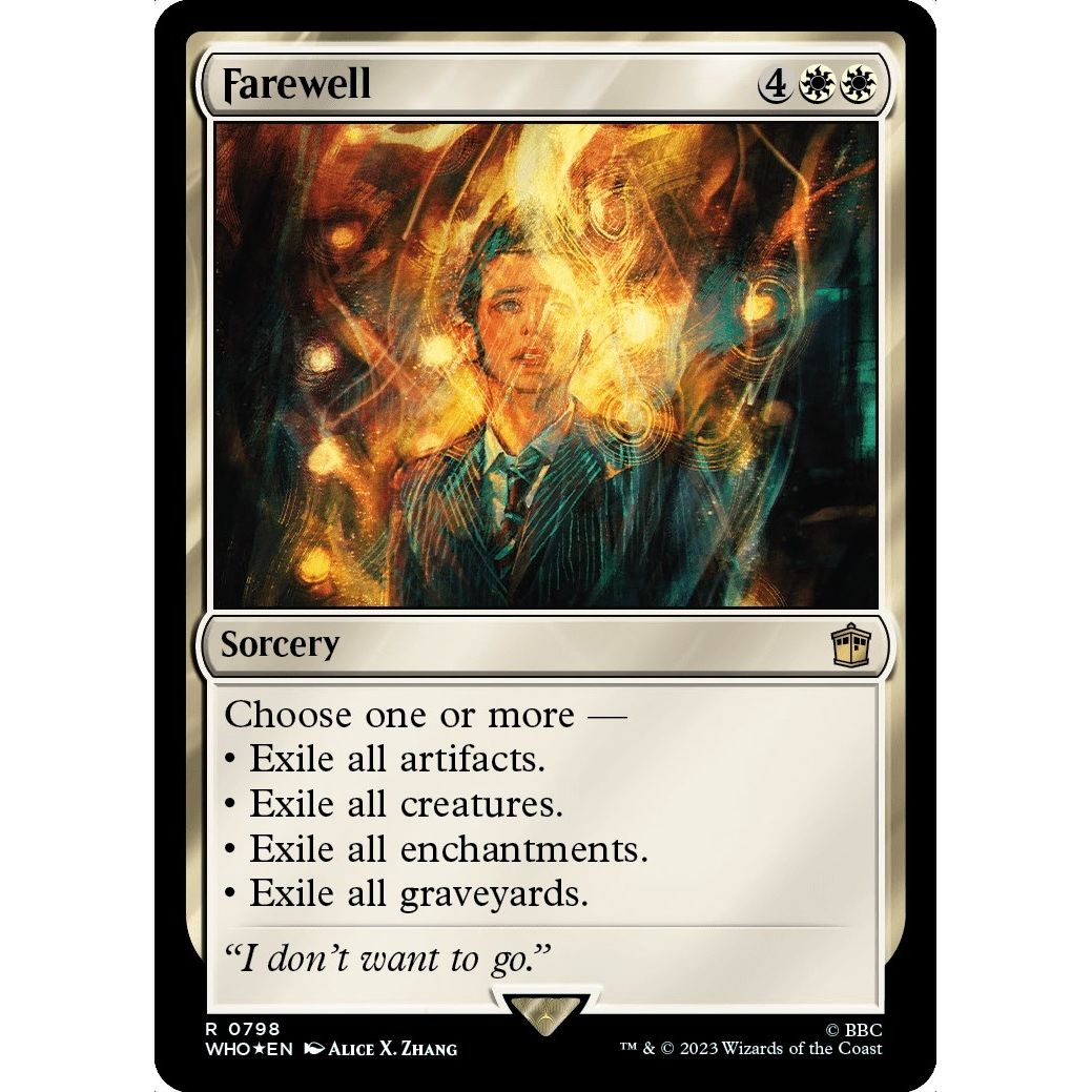 Image for Farewell (Surge Foil) (798) (WHO) - Magic: The Gathering
