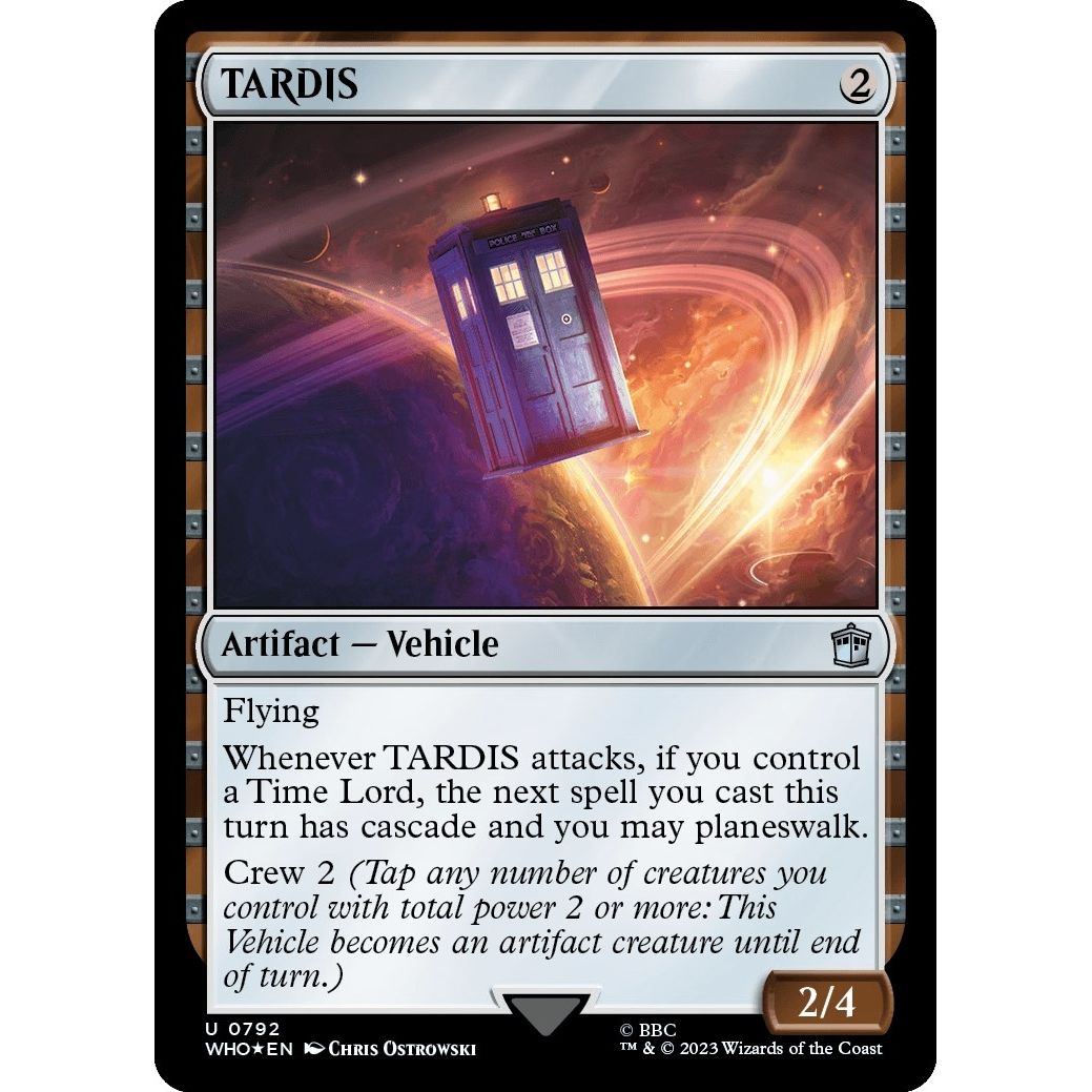 Image for TARDIS (Surge Foil) (792) (WHO) - Magic: The Gathering