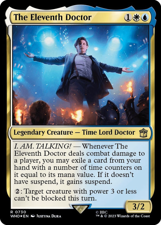The Eleventh Doctor (Surge Foil) (730) (WHO)