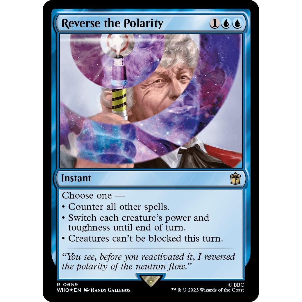 Image for Reverse the Polarity (Surge Foil) (659) (WHO) - Magic: The Gathering