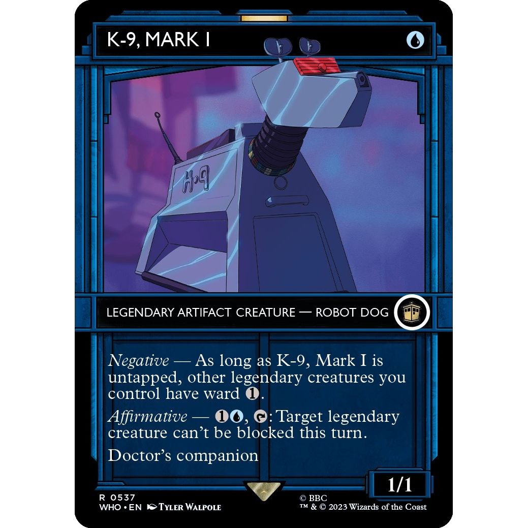 Image for K-9, Mark I (Showcase) (537) (WHO) - Magic: The Gathering