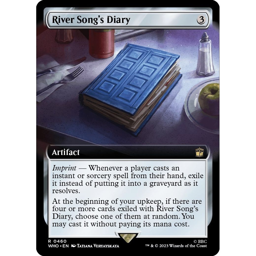Image for River Song's Diary (Extended Art) (460) (WHO) - Magic: The Gathering