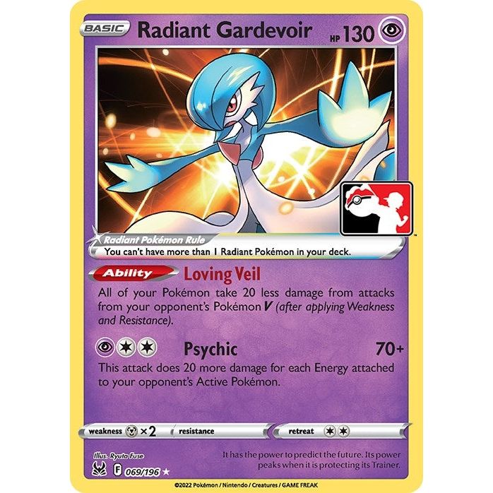 Image for Radiant Gardevoir (069/196) - Pokemon
