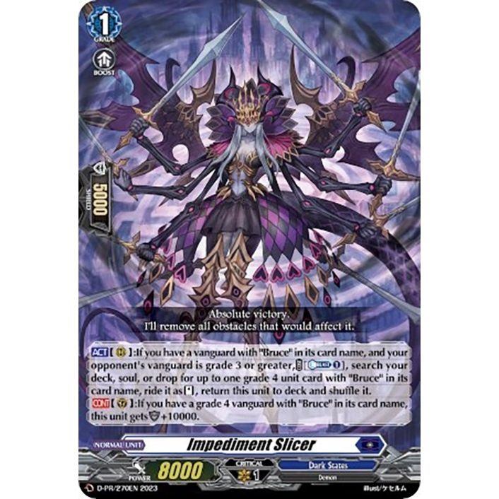 Image for Impediment Slicer (D-PR/270) (D-PR) - Cardfight Vanguard