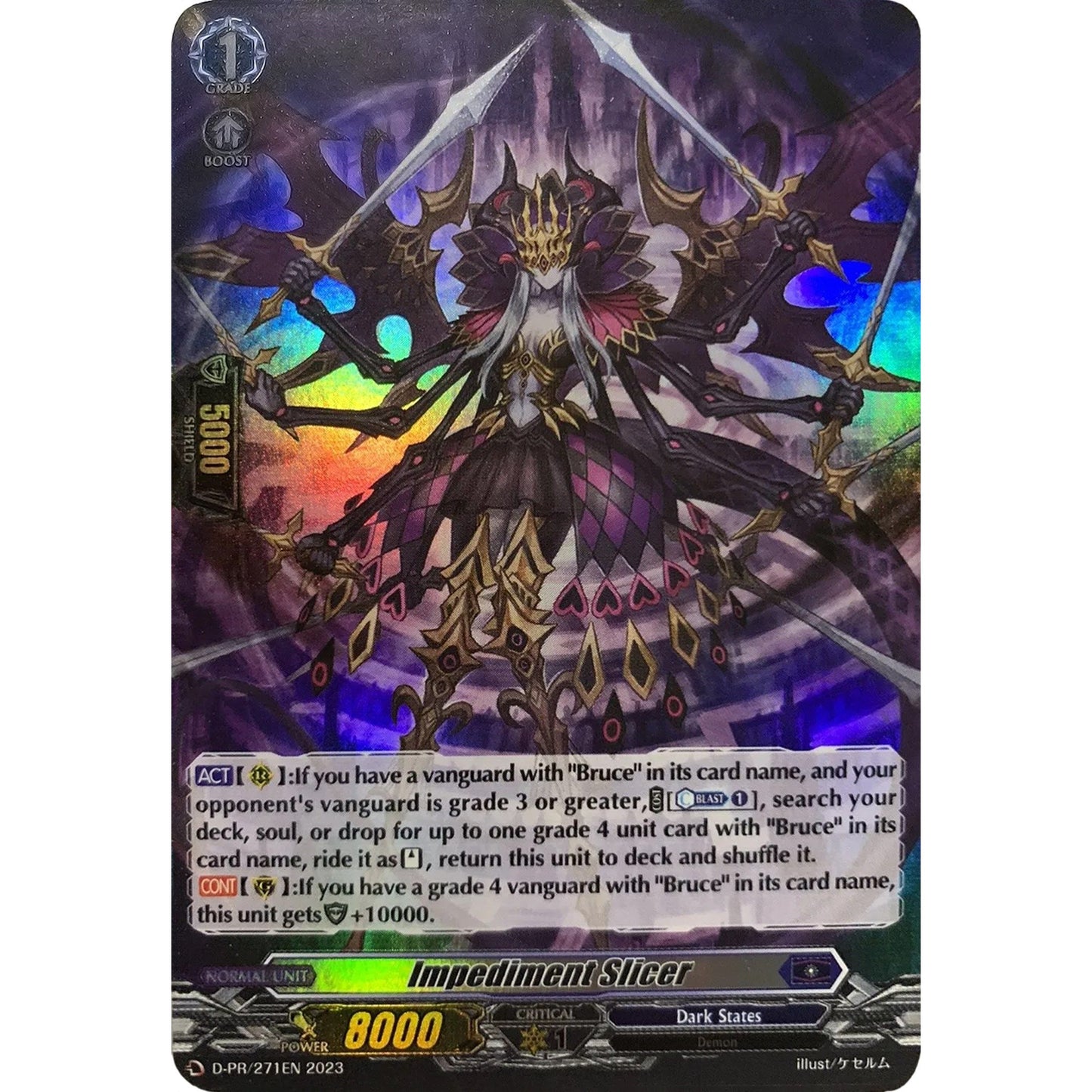Image for Impediment Slicer (Foil) (D-PR/271) (D-PR) - Cardfight Vanguard