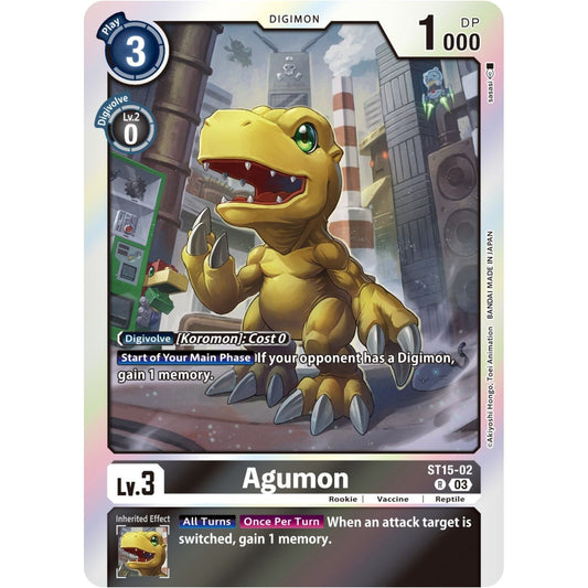 Image for Agumon (ST15-02 R) (ST-15) - Digimon Card Game