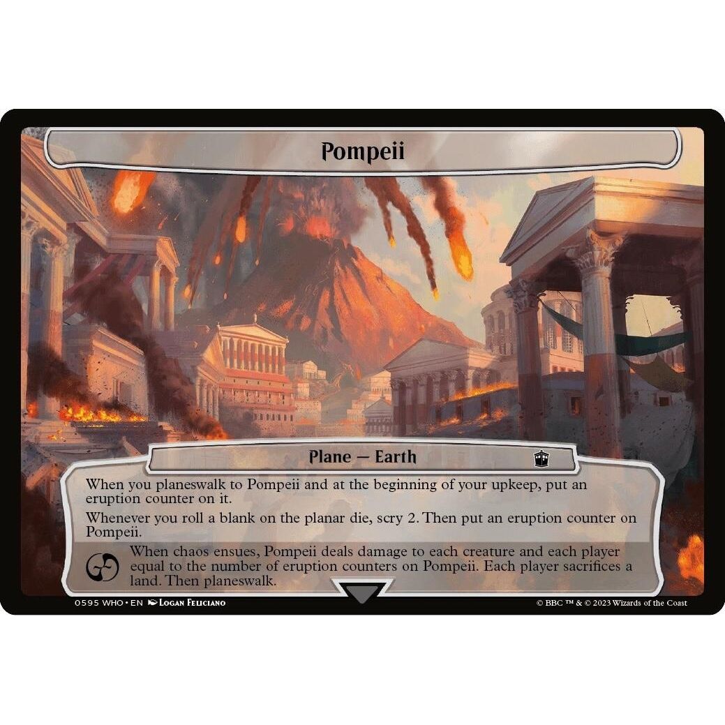 Image for Pompeii (595) (WHO) - Magic: The Gathering