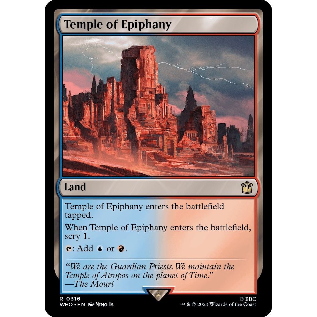 Image for Temple of Epiphany (316) (WHO) - Magic: The Gathering