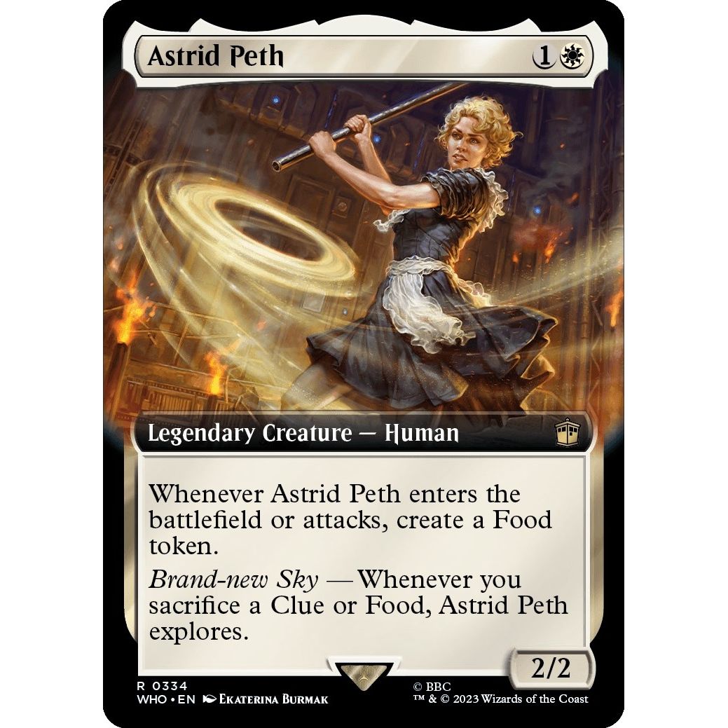 Image for Astrid Peth (Extended Art) (334) (WHO) - Magic: The Gathering