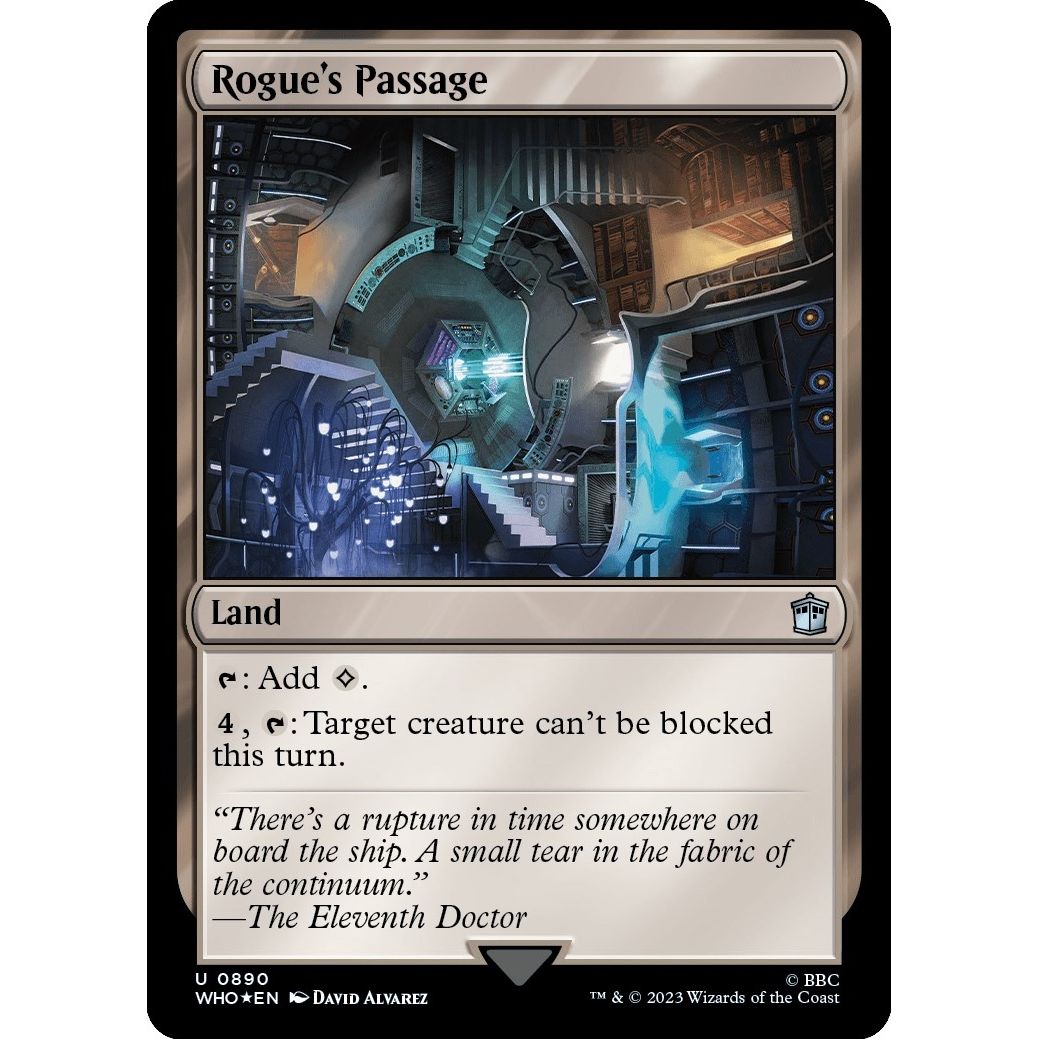 Image for Rogue's Passage (Surge Foil) (890) (WHO) - Magic: The Gathering