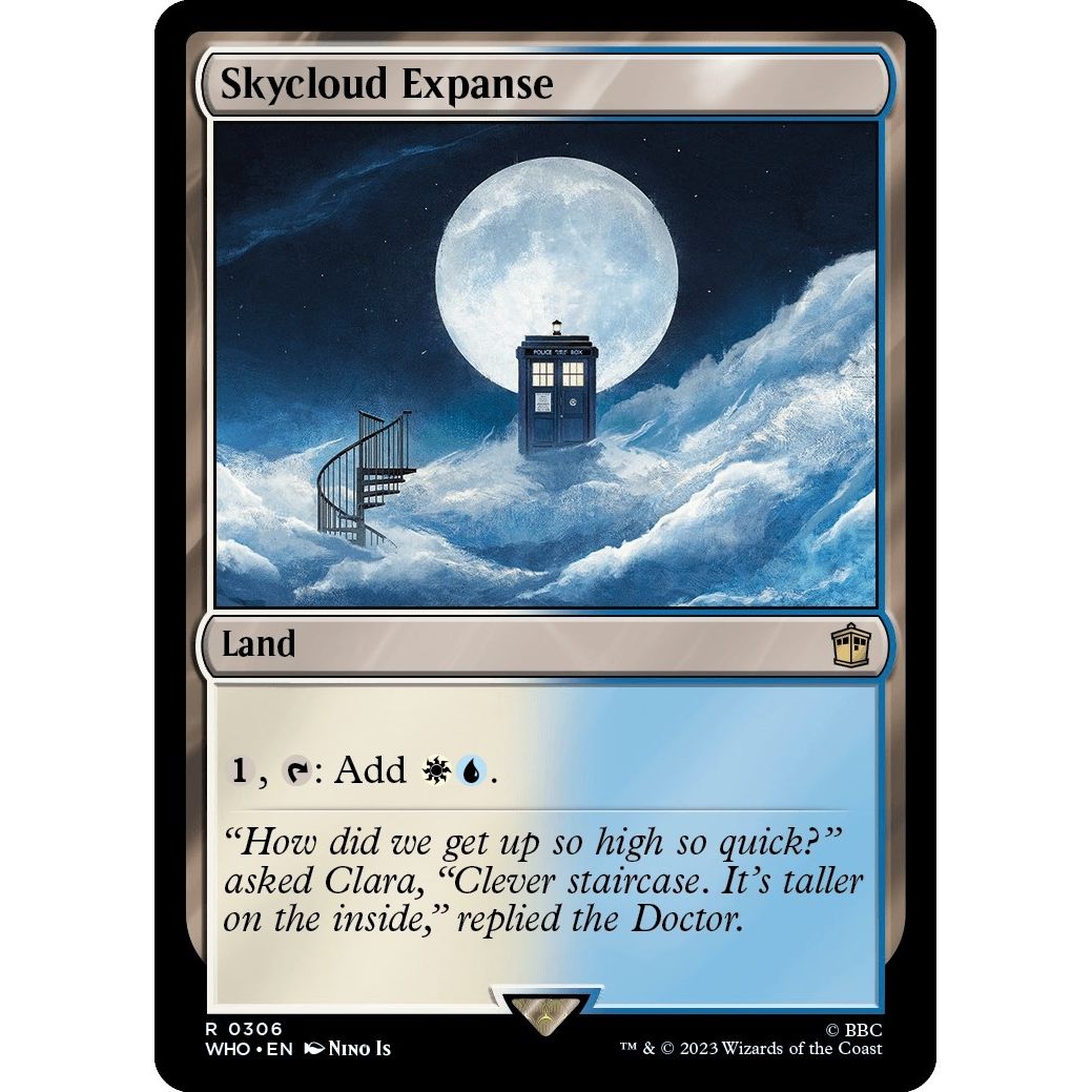 Image for Skycloud Expanse (306) (WHO) - Magic: The Gathering