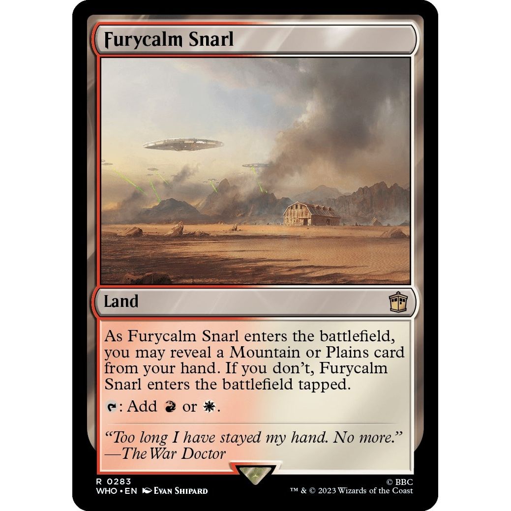 Image for Furycalm Snarl (283) (WHO) - Magic: The Gathering
