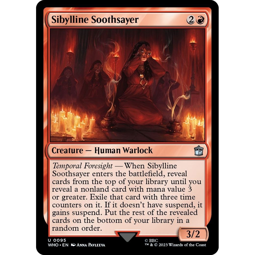 Image for Sibylline Soothsayer (95) (WHO) - Magic: The Gathering