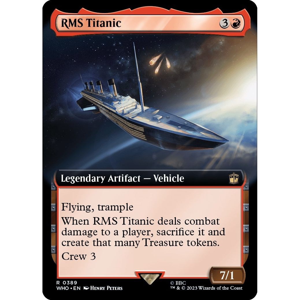 Image for RMS Titanic (Extended Art) (389) (WHO) - Magic: The Gathering