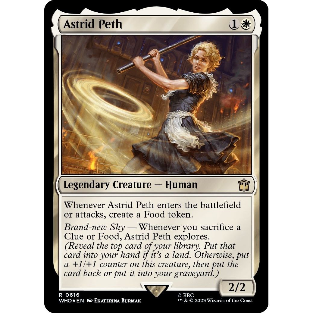 Image for Astrid Peth (Surge Foil) (616) (WHO) - Magic: The Gathering