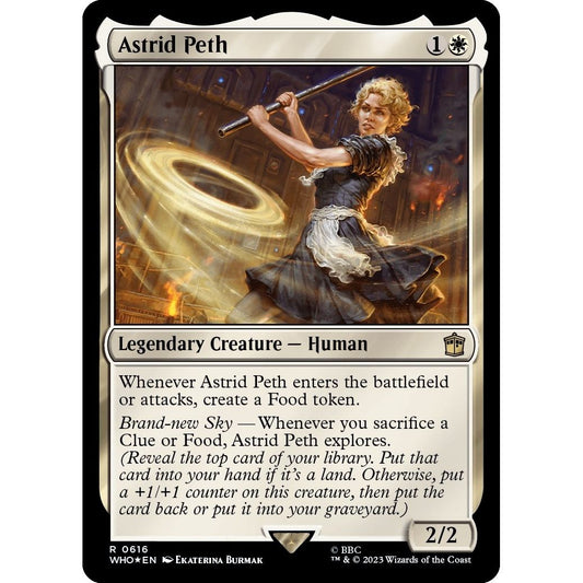 Image for Astrid Peth (Surge Foil) (616) (WHO) - Magic: The Gathering