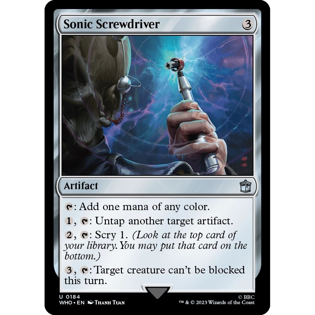 Image for Sonic Screwdriver (0184) (184) (WHO) - Magic: The Gathering