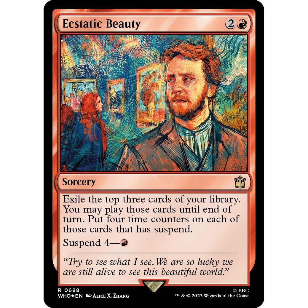 Image for Ecstatic Beauty (Surge Foil) (688) (WHO) - Magic: The Gathering