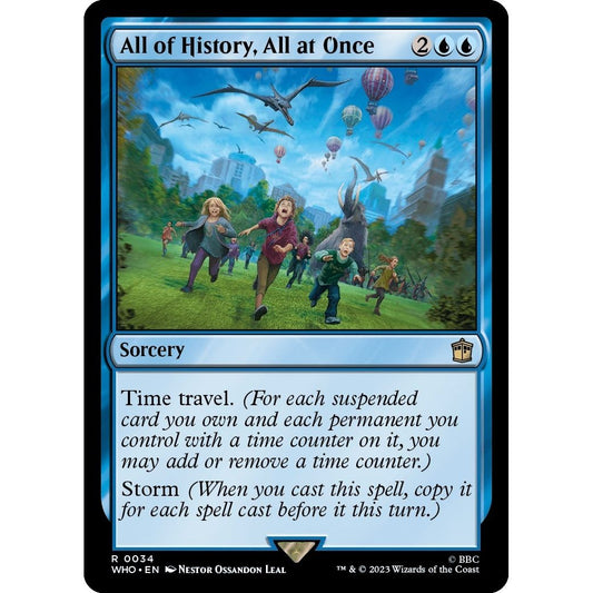Image for All of History, All at Once (34) (WHO) - Magic: The Gathering