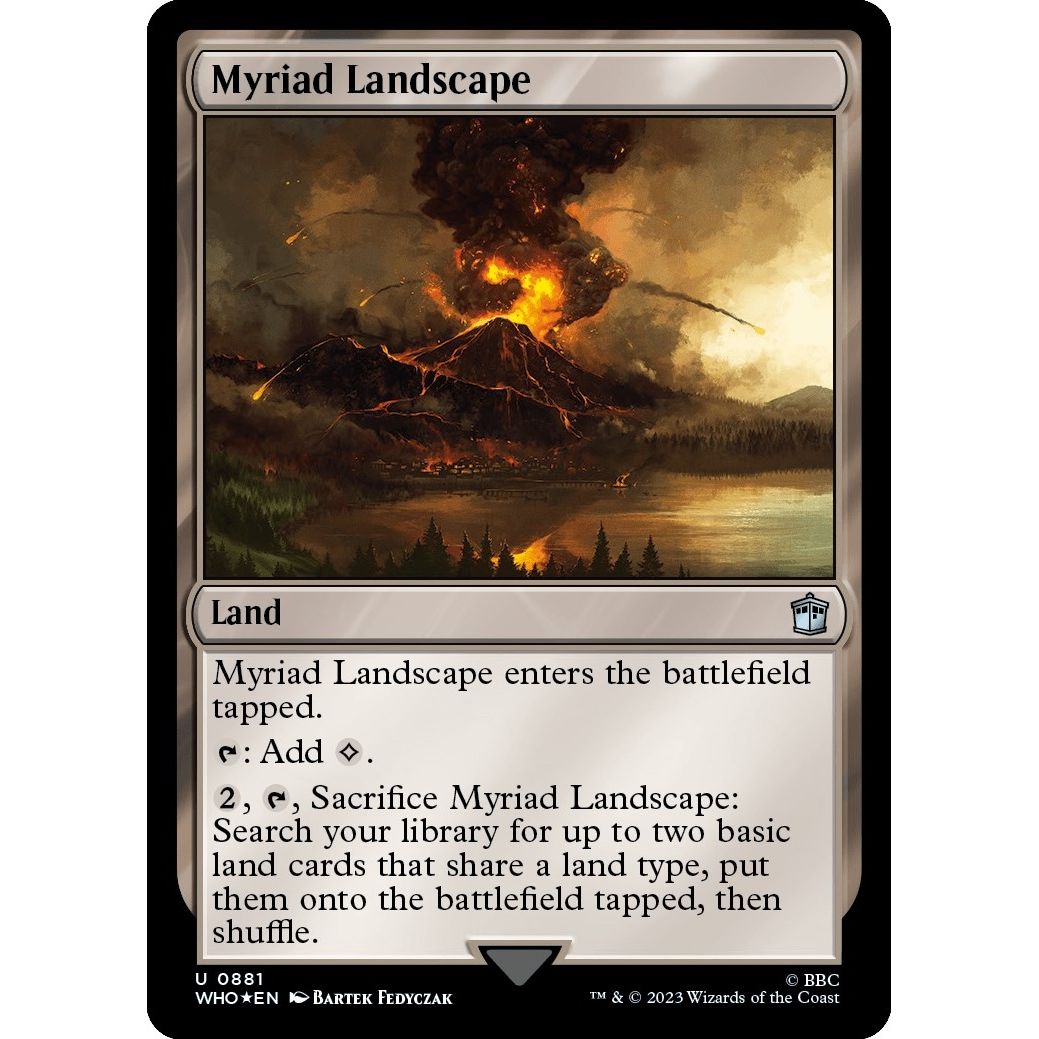 Image for Myriad Landscape (Surge Foil) (881) (WHO) - Magic: The Gathering