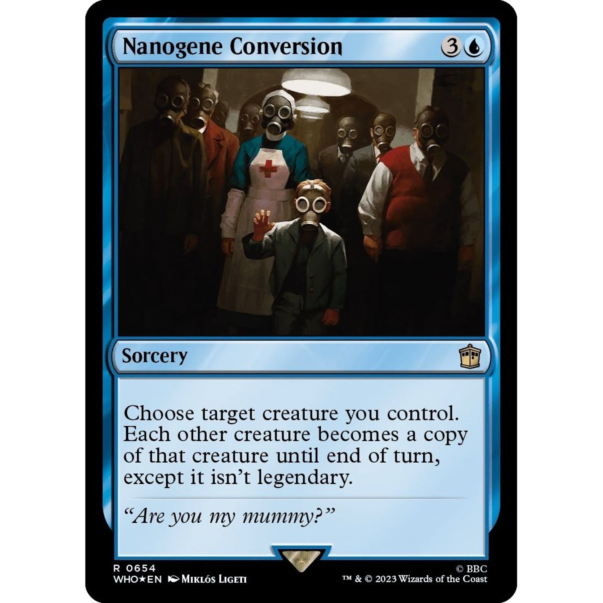 Image for Nanogene Conversion (Surge Foil) (654) (WHO) - Magic: The Gathering