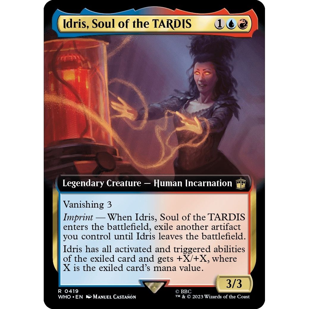 Image for Idris, Soul of the TARDIS (Extended Art) (419) (WHO) - Magic: The Gathering
