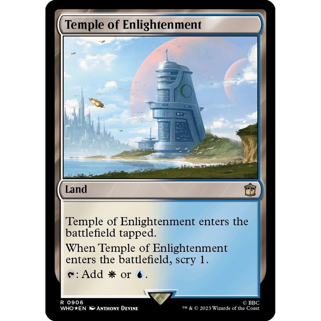 Image for Temple of Enlightenment (Surge Foil) (906) (WHO) - Magic: The Gathering