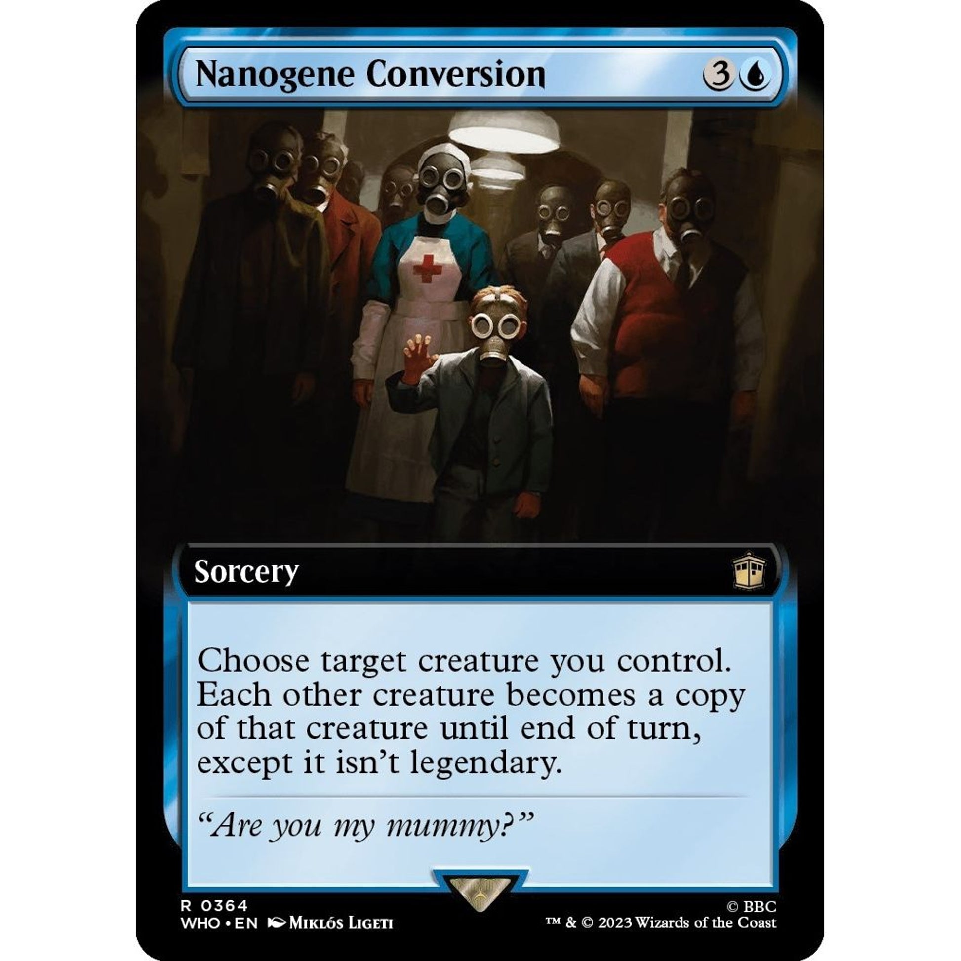 Image for Nanogene Conversion (Extended Art) (364) (WHO) - Magic: The Gathering