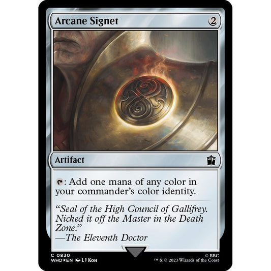 Image for Arcane Signet (Surge Foil) (830) (WHO) - Magic: The Gathering
