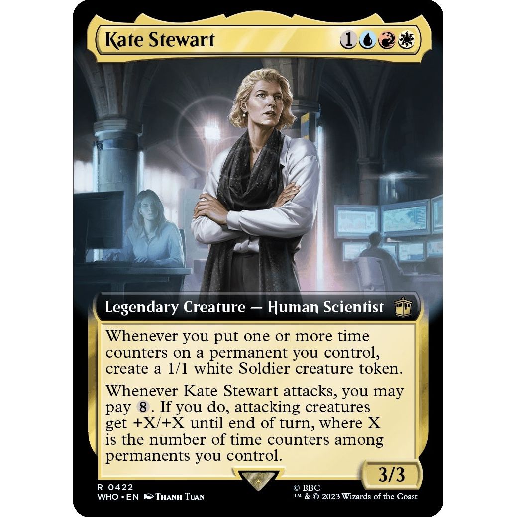 Image for Kate Stewart (Extended Art) (422) (WHO) - Magic: The Gathering