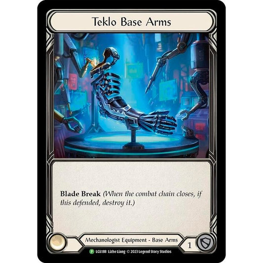 Image for Teklo Base Arms - LGS188 (LGS188) (PR) - Flesh and Blood TCG
