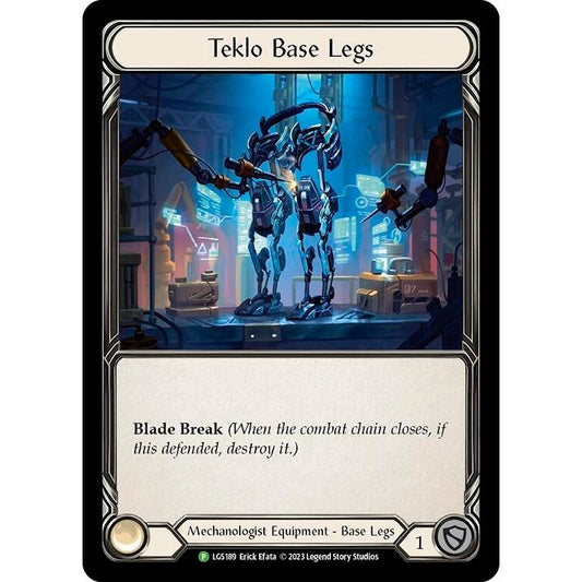 Image for Teklo Base Legs - LGS189 (LGS189) (PR) - Flesh and Blood TCG
