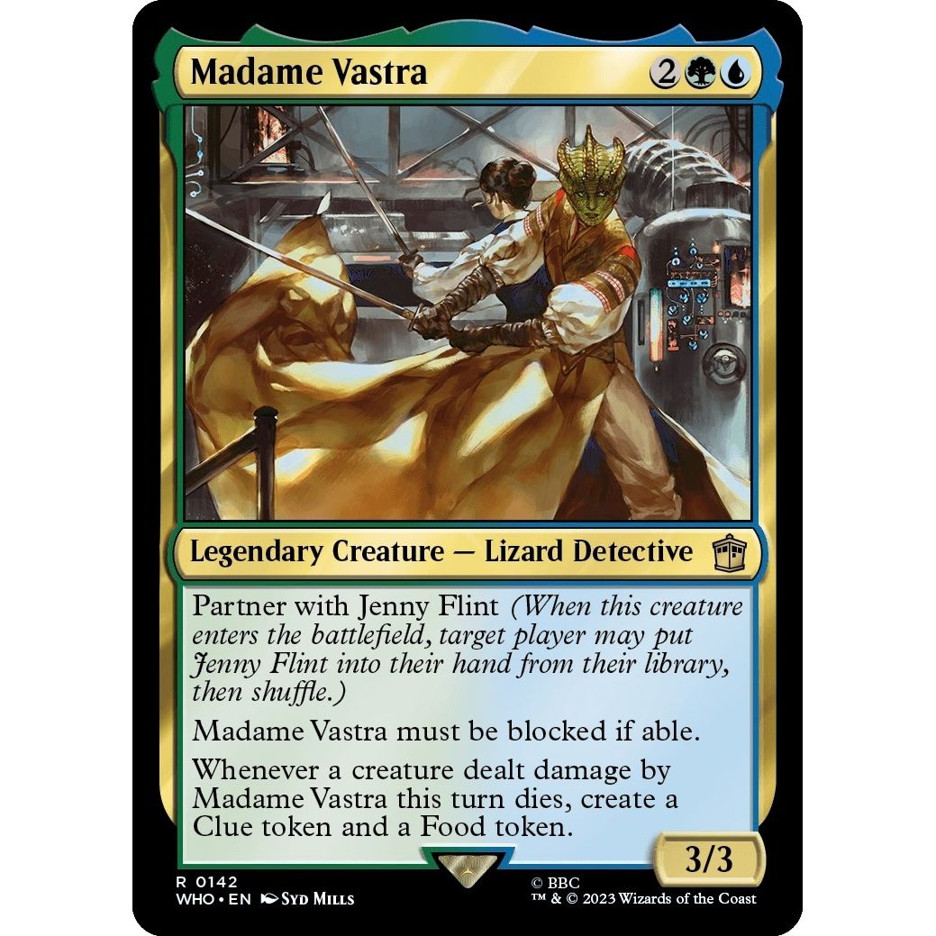 Image for Madame Vastra (142) (WHO) - Magic: The Gathering