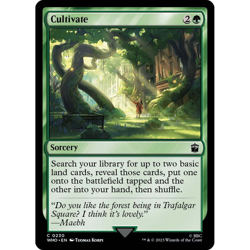 Image for Cultivate (230) (WHO) - Magic: The Gathering