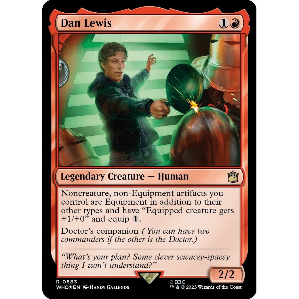 Image for Dan Lewis (Surge Foil) (683) (WHO) - Magic: The Gathering
