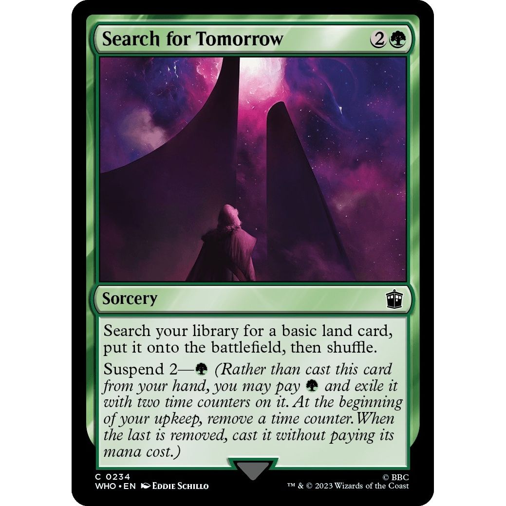 Image for Search for Tomorrow (234) (WHO) - Magic: The Gathering