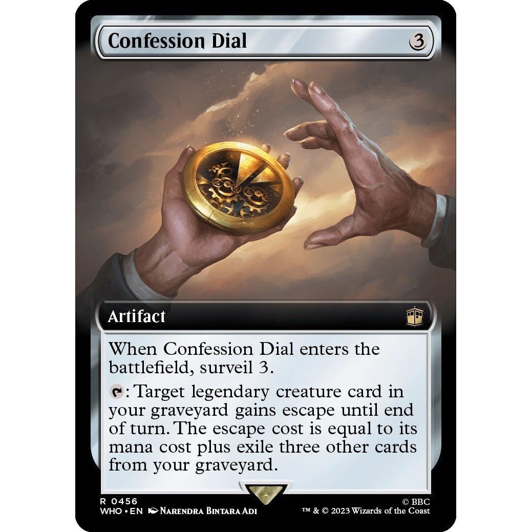 Image for Confession Dial (Extended Art) (456) (WHO) - Magic: The Gathering