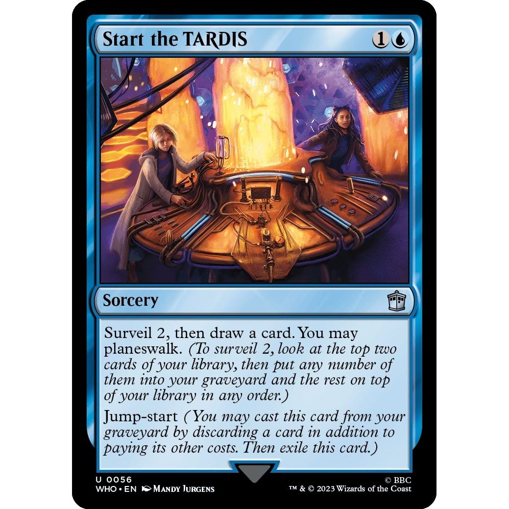 Image for Start the TARDIS (56) (WHO) - Magic: The Gathering