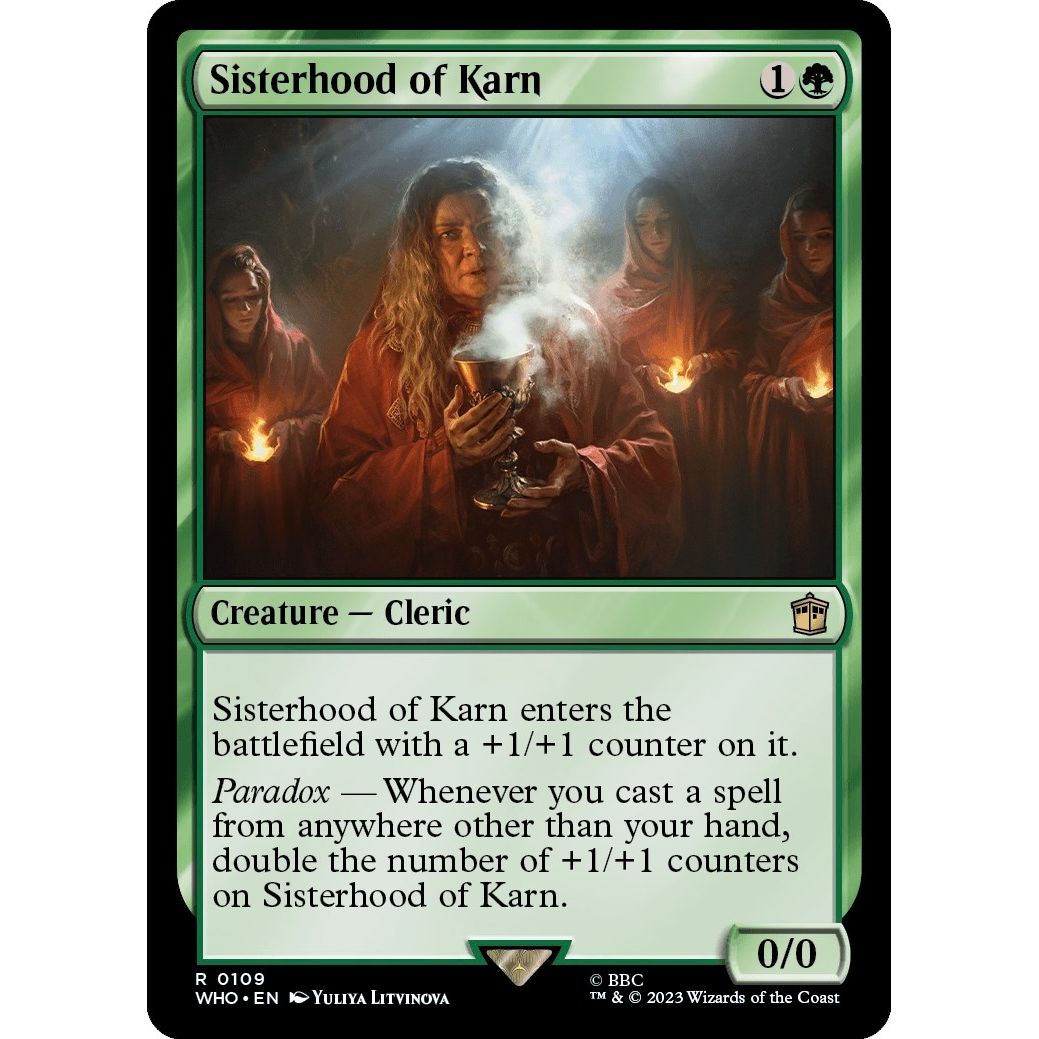 Image for Sisterhood of Karn (109) (WHO) - Magic: The Gathering