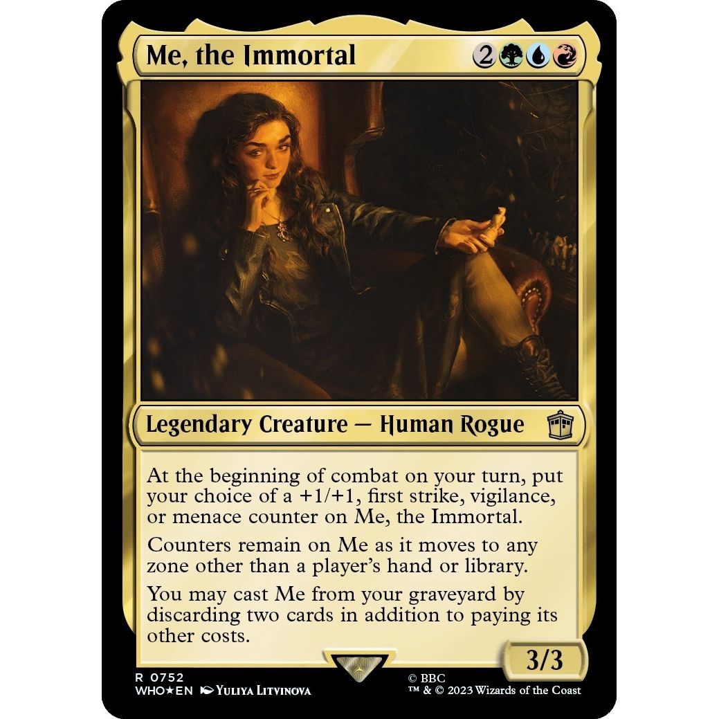 Image for Me, the Immortal (Surge Foil) (752) (WHO) - Magic: The Gathering