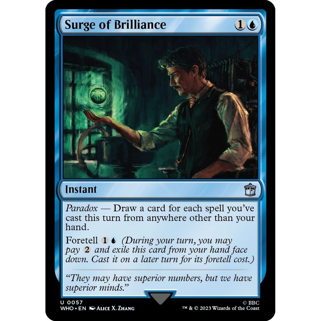 Image for Surge of Brilliance (57) (WHO) - Magic: The Gathering