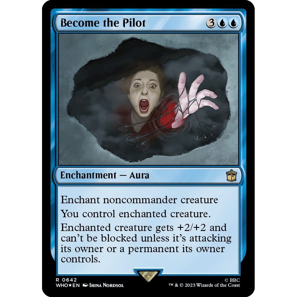 Image for Become the Pilot (Surge Foil) (642) (WHO) - Magic: The Gathering