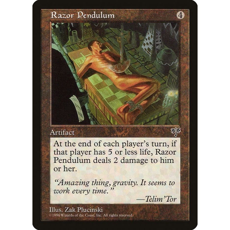 Image for Razor Pendulum (MIR) - Magic: The Gathering