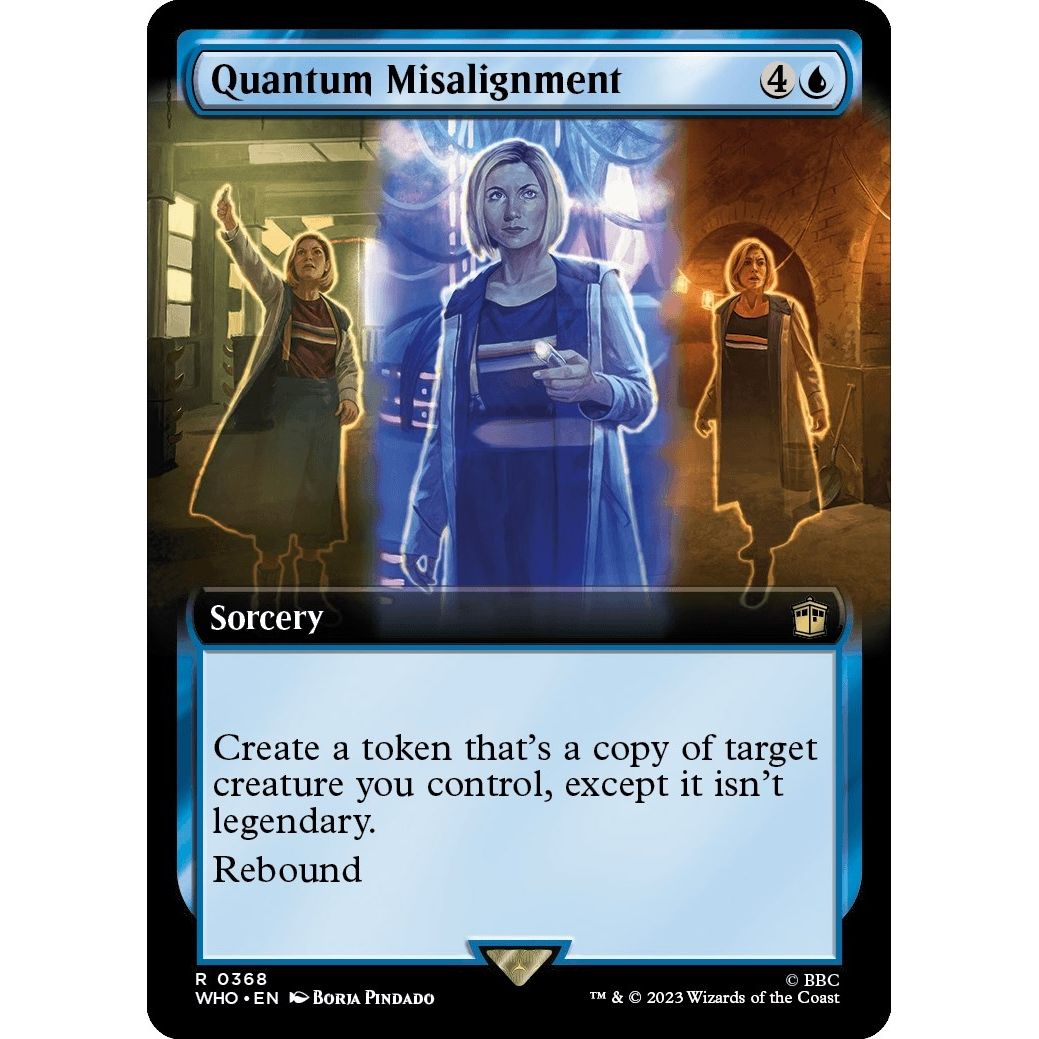 Image for Quantum Misalignment (Extended Art) (368) (WHO) - Magic: The Gathering